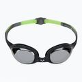 Kinderschwimmbrille arena Spider JR Mirror schwarz/silber/grün 2