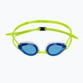 Schwimmbrille Kinder arena Tracks JR blue/white/fluoyellow 2