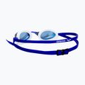 Arena Python Mirror blaue Spiegel/weiße Schwimmbrille 4