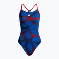 Einteiliger Badeanzug Damen arena Spider Booster Back One Piece blau 6/724