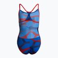 Einteiliger Badeanzug Damen arena Spider Booster Back One Piece blau 6/724 2