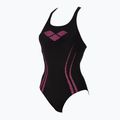 Einteiliger Badeanzug Damen arena Isla One Piece schwarz 66 4
