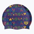 Badekappe Kinder arena Print violett 94171