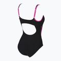 Einteiliger Damen-Badeanzug arena Achat Strap Back schwarz 001261/509 8