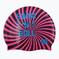 Badekappe Kinder arena Print rosa-schwarz 94171 2