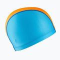 Arena Unix II Jr Kinderschwimmkappe blau/orange/hellblau 2