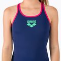 Kinder-Badeanzug arena Biglogo Swim Pro Back One Piece 708 navy blau 001332 4