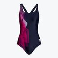 Einteiliger Badeanzug arena Swim Pro Back L navy blau/rosa 002842/700