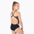 Einteiliger Kinderbadeanzug arena Kitties Super Fly Back One Piece 501 schwarz-weiß 003822 3