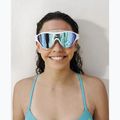 Schwimmmaske Taucherbrille arena The One Mask Mirror blue/white/black 21