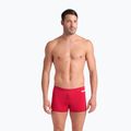 Herren-Badeboxershorts arena Team Swim Short Solid red/white 4