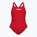 Arena Team Swim Pro Solid rot/weißer einteiliger Badeanzug für Kinder