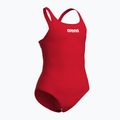 Arena Team Swim Pro Solid rot/weißer einteiliger Badeanzug für Kinder 3