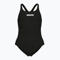 Einteiliger Kinder-Badeanzug arena Team Swim Pro Solid schwarz/weiß
