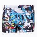 Badehose boxer Kinder arena Placement Short schwarz-bunt 599