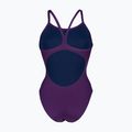Damen-Einteiler Badeanzug Arena Team Light Drop Solid plum/white 2