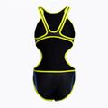 Einteiliger Badeanzug Damen Arena Tech One Back Placement schwarz-bunt 5561 2