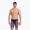 Badehose Jammer Herren arena Swim Jammer Marbled dunkelblau 5785/74 6
