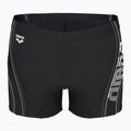 Men's arena Byor Evo Short R schwarz/schwarz/weiß Badeunterhose