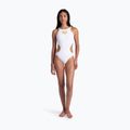 Damen-Einteiler Badeanzug Arena One Biglogo One Piece white/gold 7