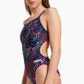 Einteiliger Damen-Badeanzug arena Kikko Pro Swimsuit Challenge Back navy/team redwhiteblue 4