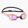 Arena Schwimmbrille Cobra Ultra Swipe Mirror violett/koralle