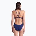 Einteiliger Badeanzug arena Lace Back Solid navy/white 7