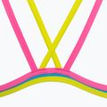 Einteiliger Badeanzug arena One Double Cross Back One Piece türkis/fluo pink/soft green für Damen 5