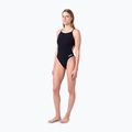 Einteiliger Badeanzug arena Lace Back Solid schwarz/weiß 6