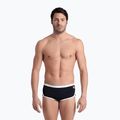 Men's arena Icons Swim Low Waist Short Solid schwarz/weiß Schwimmslips 4