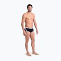 Men's arena Icons Swim Low Waist Short Solid schwarz/weiß Schwimmslips 5