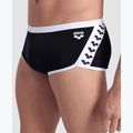 Men's arena Icons Swim Low Waist Short Solid schwarz/weiß Schwimmslips 7