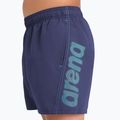 Arena Fundamentals Logo JR Boxer R navy/türkis Kinderschwimmunterhose 8