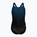 Kinder Badeanzug einteilig arena Kikko V Swim Pro Back schwarz/blau Porzellan