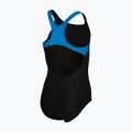 Kinder Badeanzug einteilig arena Kikko V Swim Pro Back schwarz/blau Porzellan 4