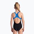 Kinder Badeanzug einteilig arena Kikko V Swim Pro Back schwarz/blau Porzellan 7