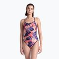 Einteiliger Badeanzug arena Reversible Swimsuit Challenge Back navy/multi 7