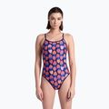 Einteiliger Badeanzug arena Reversible Swimsuit Challenge Back navy/multi 8