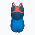 Einteiliger Kinder-Badeanzug arena Kikko V Swim Pro Back blau china/calypso coral 3