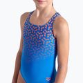 Einteiliger Kinder-Badeanzug arena Kikko V Swim Pro Back blau china/calypso coral 8