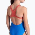Einteiliger Kinder-Badeanzug arena Kikko V Swim Pro Back blau china/calypso coral 9
