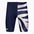 Men's arena Multi Stripes Swim Jammer navy/white multi