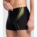 Herren Schwimm-Boxershorts Arena Dive Swim Short schwarz/softgrün 4