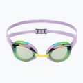 Arena Python Mirror grün/violett/grün Schwimmbrille 2
