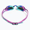 Schwimmbrille arena Python Mirror turquoise/water/fuchsia 5