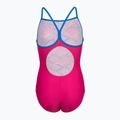 Arena Daly Light Drop Back freak rose/blau china Kinderbadeanzug einteilig 3