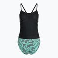 Badeanzug Damen arena Escape Challenge Back black/water blue multi 2