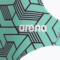 Badeanzug Damen arena Escape Challenge Back black/water blue multi 3
