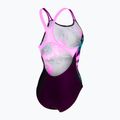 Badeanzug Damen arena Imaginary Swim Pro Back black/shocking pink/multi 4