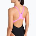Badeanzug Damen arena Imaginary Swim Pro Back black/shocking pink/multi 9